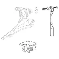 SRAM Force E-tap Axs Monteringssett For Fremre Girskifter SRAM Force E-tap Axs Monteringssett For Fremre Girskifter