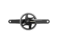 SRAM Force eTap AXS kranksett 1 Klinge 40T DUB Wide 170 MM med wattmåler SRAM Force eTap AXS kranksett 1 Klinge 40T DUB Wide 170 MM med wattmåler