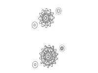 SRAM Force eTap AXS Trinsehjul SRAM Force eTap AXS Trinsehjul