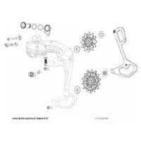 SRAM Force/rival/apex 2007-12 Jockeyhjulsystem