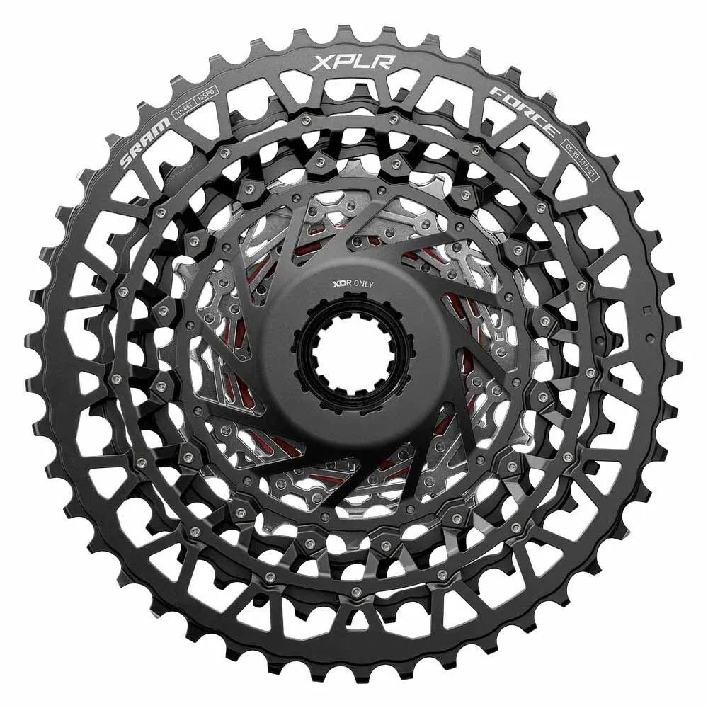 SRAM Force XG-1371 XPLR E1 13s Kassett, Silver, 13s, 10-46t