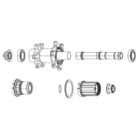 SRAM Frontdekselsett SRAM Frontdekselsett