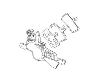 SRAM G2 RSC Bremsekalipper, Matt svart SRAM G2 RSC Bremsekalipper, Matt svart