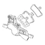 SRAM G2 RSC Bremsekalipper, Matt svart, Diffusion black, One Size