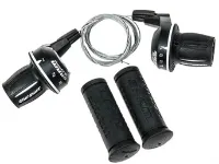 SRAM Girskifte sett Med Håndtak 3x8 SRAM Girskifte sett Med Håndtak 3x8