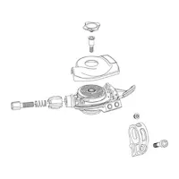 SRAM Gx Eagle Lunar Shift Lever Trigger Cover Kit Dekselhette SRAM Gx Eagle Lunar Shift Lever Trigger Cover Kit Dekselhette