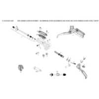 SRAM Level Tlm B1 Disc Brake Spaksammenstilling SRAM Level Tlm B1 Disc Brake Spaksammenstilling
