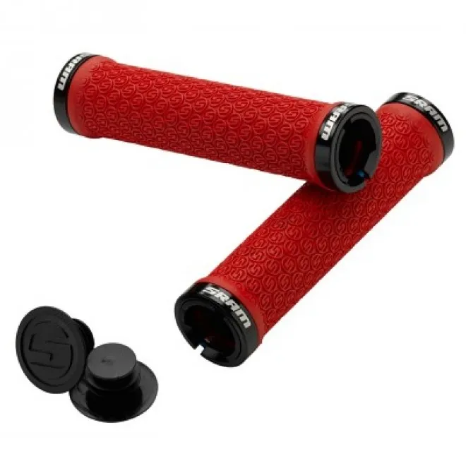 SRAM Locking Grips Rød