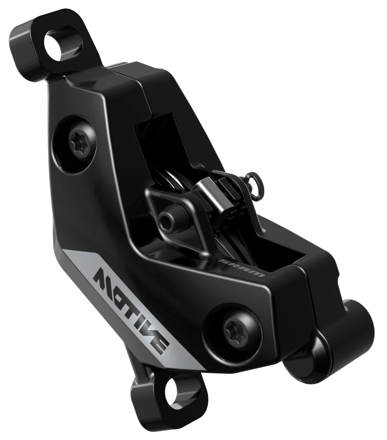 SRAM Motive Silver Skivebrems, Black anodized, One Size
