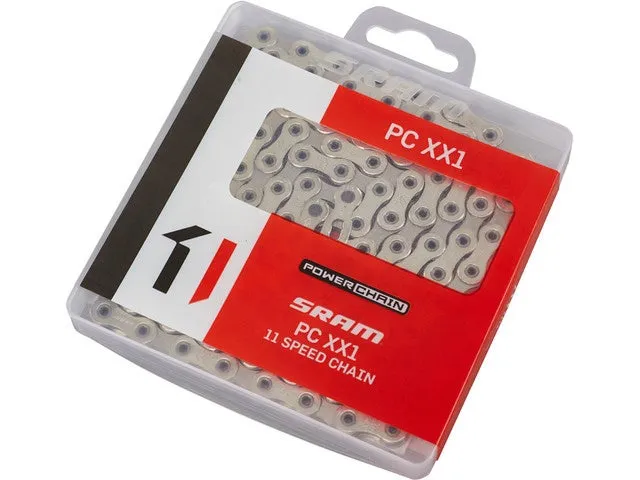 SRAM PC-XX1 11-Delt Kjede, Silver, 118 Links