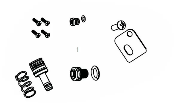 SRAM Pushrod assembly Road