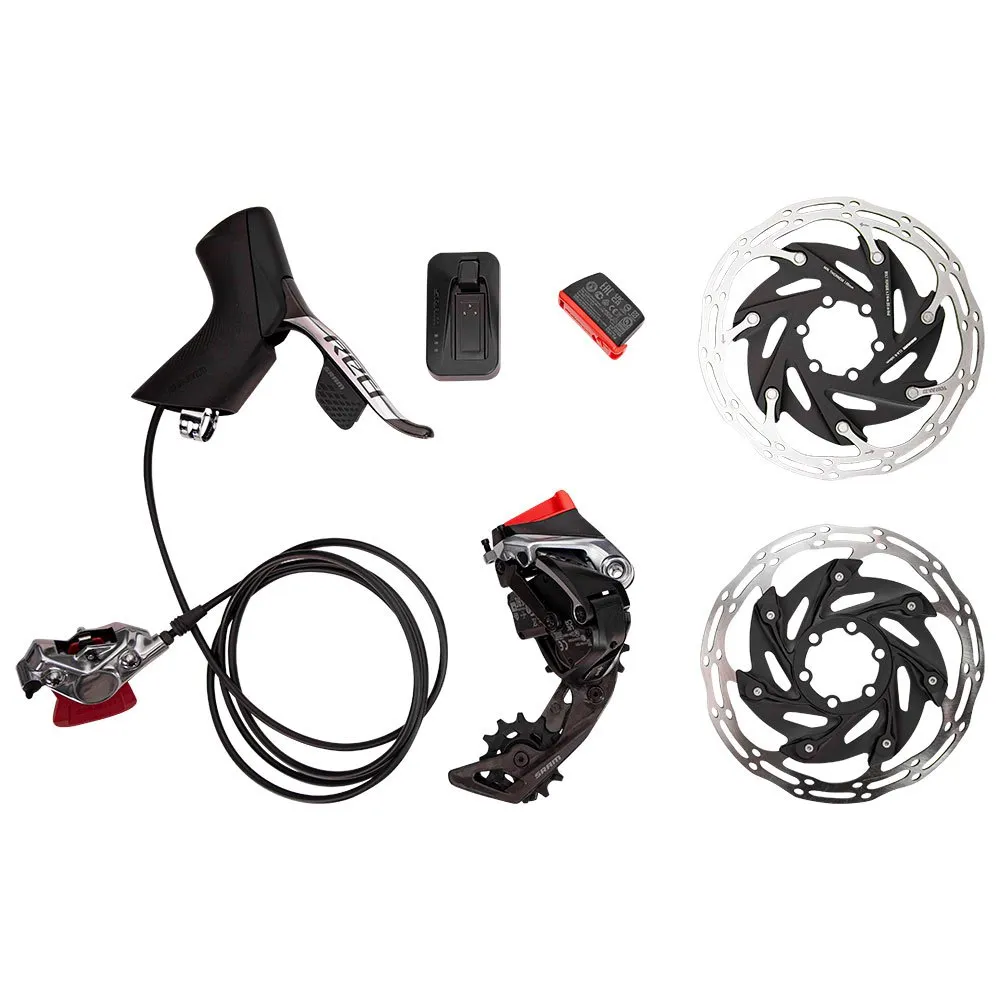 SRAM Red E-tap Axs 1x Hrd Fm Gruppesett, Black, One Size