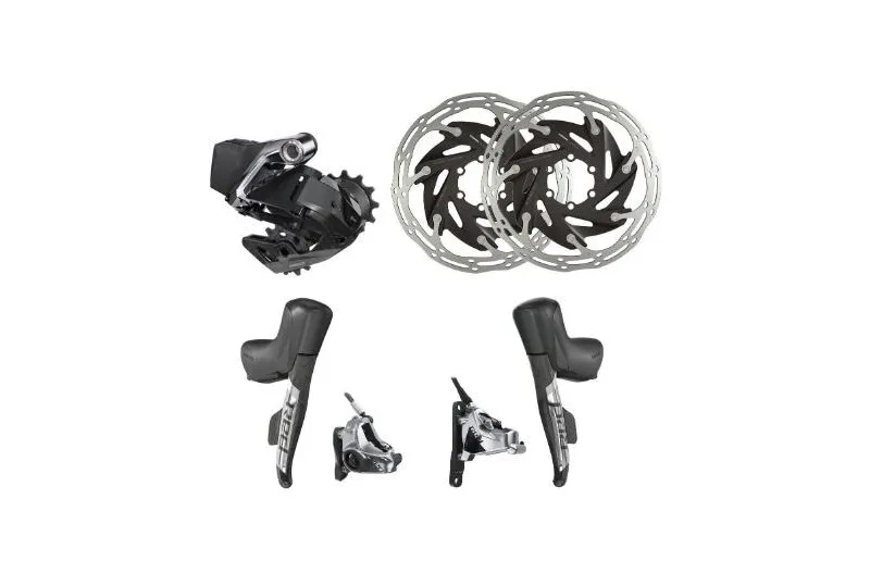 SRAM Red eTap AXS 1X D1 HDR skivebremser oppgraderingsgruppe