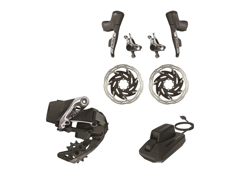SRAM Red eTap AXS Trådløs Gruppe 12-Speed Race PM SRAM Red eTap AXS Trådløs Gruppe 12-Speed Race PM