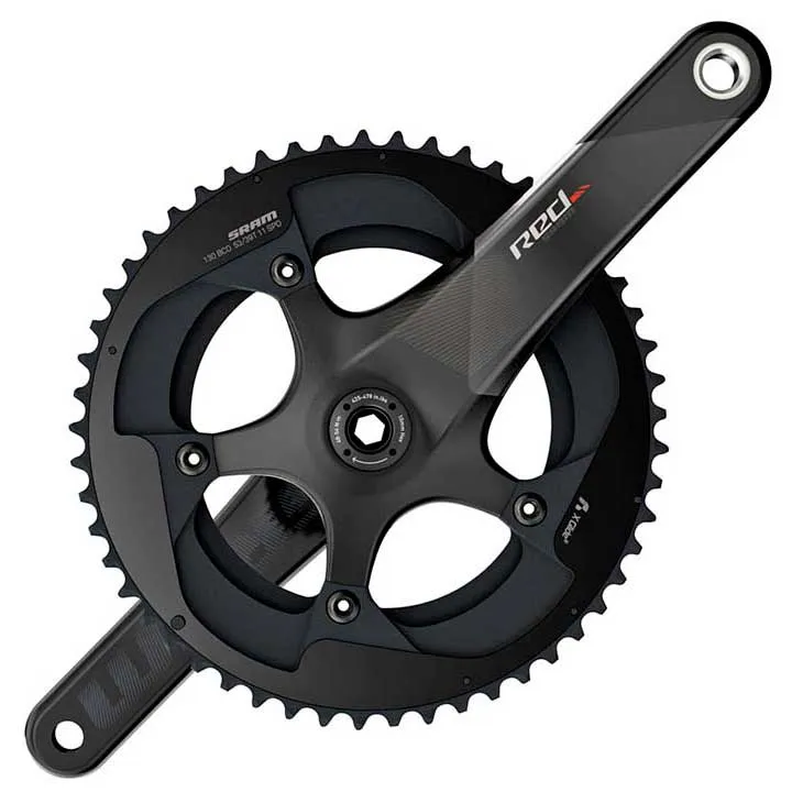 SRAM Red Gxp Yaw 130 Bcd Kranksett Refurbished, Black, 175mm