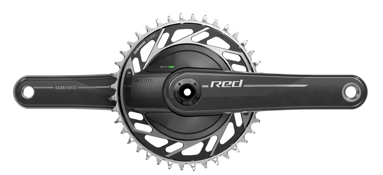 SRAM Red XPLR AXS E1 DUB Wide Wattmåler SRAM Red XPLR AXS E1 DUB Wide Wattmåler