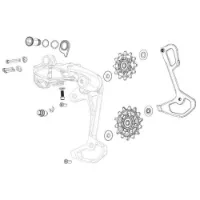SRAM Red Xplr Axs Ytterburplate SRAM Red Xplr Axs Ytterburplate