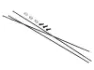 SRAM Rise 60 299"Eiker Sett CX Ray 298, Svart