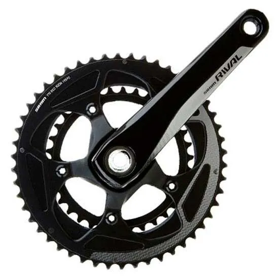 SRAM Rival 22 Bb30 Yaw 110 Bcd Kranksett, Black, 170mm, 50-34t