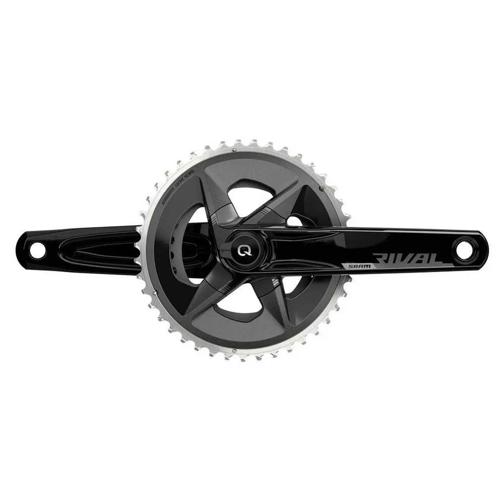 SRAM Rival Axs D1 Dub Wide Krank Med Effektmåler, Black, 172.5mm, 43-30t