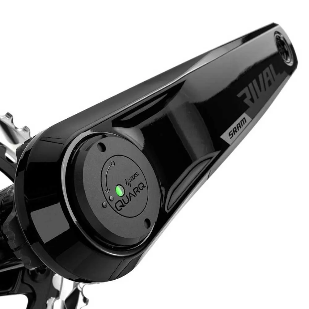 SRAM Rival Axs D1 Dub Wide Krank Med Effektmåler, Black, 172.5mm, 43-30t