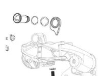 SRAM Rival AXS E1 B-bolt til bakskifter