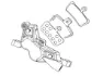 SRAM Rival AXS E1 Bremsekaliper til flat mount, Black, One Size