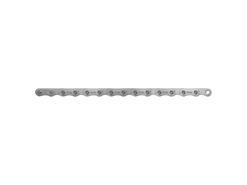 SRAM Rival AXS Flattop 12-Delt Sykkelkjede, Silver, 120 Links