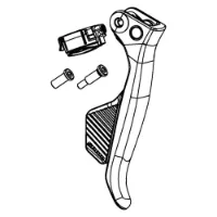 SRAM Rival Etap Axs Venstre Bremsehendel SRAM Rival Etap Axs Venstre Bremsehendel