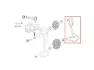SRAM Rival XPLR AXS E1 innerplate, Silver, One Size