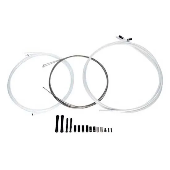 SRAM Slickwire Pro Road/mtb Girvaiersett, White, 4mm