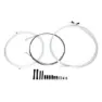 SRAM Slickwire Pro Road/mtb Girvaiersett, White, 4mm
