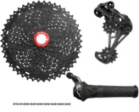 SRAM /Sunrace 12-Speed GruppeTil Vanlig. Body 11-50T Sort Girhendel SRAM /Sunrace 12-Speed GruppeTil Vanlig. Body 11-50T Sort Girhendel
