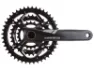 SRAM X.5, GXP, 22T/32T/44T, 175mm 3 x 9-delt, Kranksett, Black, 175mm, 44/33-22t