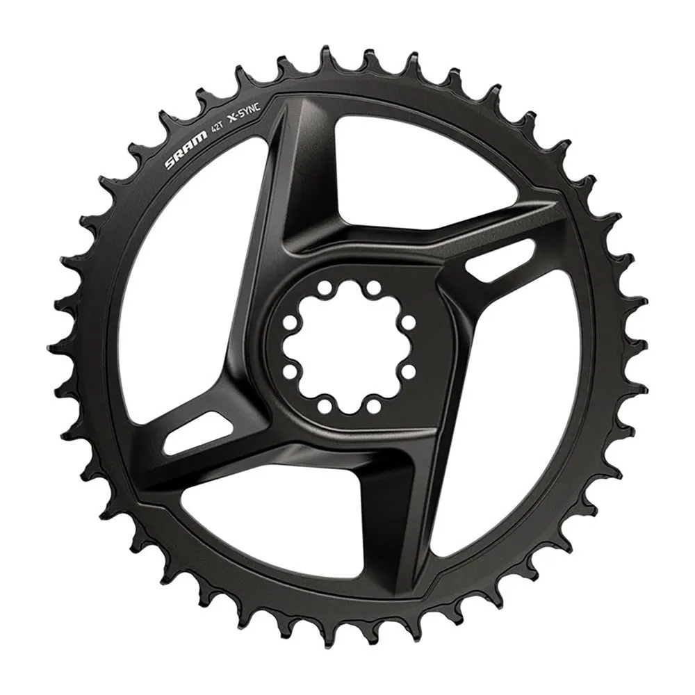 SRAM X-sync Rival Axs Direct Mount Kjettingring Refurbished, Black, 42t