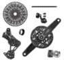 SRAM X0 E-Mtb Brose Komplett Gruppe, Black, 160mm 36t, 10-52t