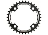 SRAM X0 Single Speed (1x10) Drevø104 mm 34T Alu, Svart/sølv