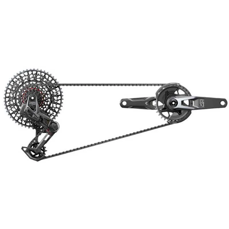 SRAM X0 T-type Eagle V2 Transmission Axs Gruppesett, Multicolor, One Size SRAM X0 T-type Eagle V2 Transmission Axs Gruppesett, Multicolor, One Size