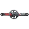SRAM X01 Eagle Boost Dub Direct Mount Kranksett Refurbished, Black / red, 175mm
