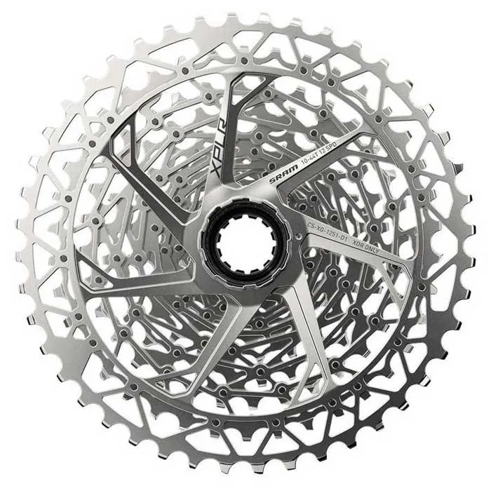 SRAM Xg-1251 D1 Xplr Kassett, Silver, 12s, 10-44t
