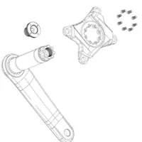 SRAM Xx D1 Kjedebeskytter SRAM Xx D1 Kjedebeskytter