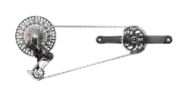 SRAM XX Eagle Axs DUB W Komplett Gruppe SRAM XX Eagle Axs DUB W Komplett Gruppe