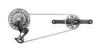 SRAM XX SL Eagle Transmission Powermeter AXS Gruppesett SRAM XX SL Eagle Transmission Powermeter AXS Gruppesett