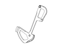 SRAM XX1 Eagle AXS Lunar Grey Indre girarm SRAM XX1 Eagle AXS Lunar Grey Indre girarm