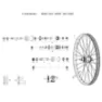 SRAM Zm1 3zero Forhjulsaksel, Black, One Size