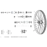 SRAM Zm1 3zero Freehub-kropp