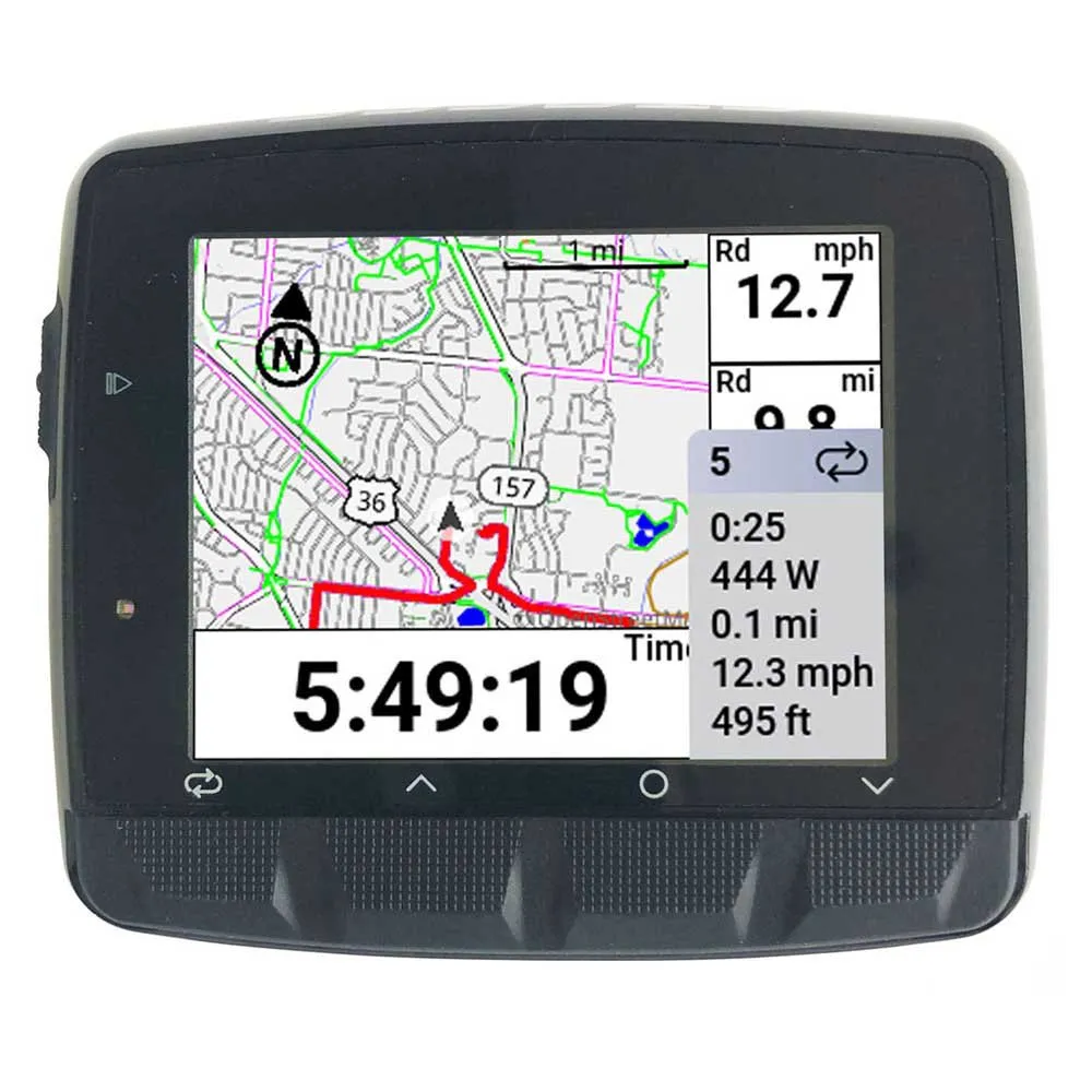 Stages Cycling Dash L50 Sykkelcomputer, Black, One Size
