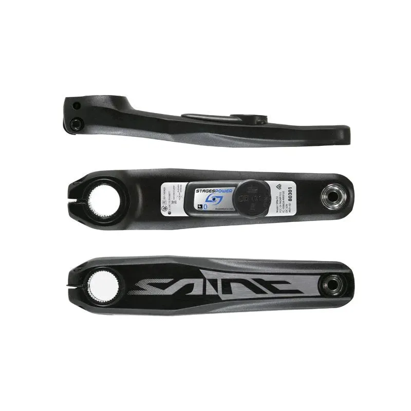 Stages Cycling Power Meter Left Crankset Shimano Saint M820 Stages Cycling Power Meter Left Crankset Shimano Saint M820