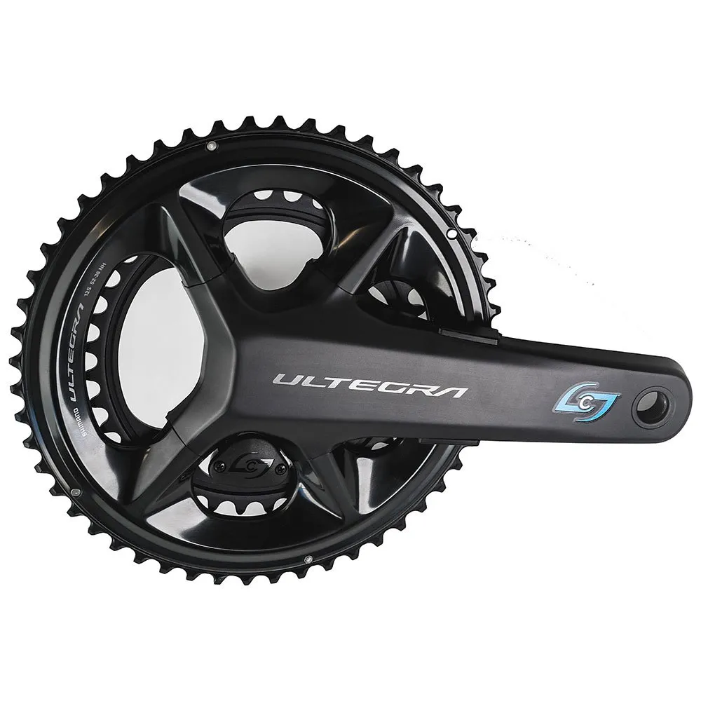Stages Cycling Shimano Ultegra R8100 Høyre Krank Med Effektmåler, Black, 175mm, 52-36t