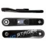 Stages Cycling Sram Gxp Mtb Carbon Venstre Krank Med Effektmåler Refurbished, Black, 170mm